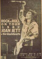 Joan Jett And The Blackhearts : Live in San-Jose